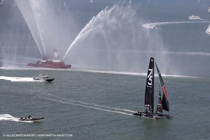 27 05 2012 - San Francisco (USA,CA) - 34th Americas's Cup - America's Cup celebrates the Golden Gate Bridge 75th Anniversary