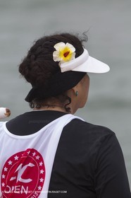 10 08 2013 - San Francisco (USA,CA) - 34th America's Cup - AC Open - Outrigger Canoe Races et Hula Danceperformance at Marina Green Village