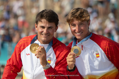 Paris 2024, Sailing, 49er Medals ceremony