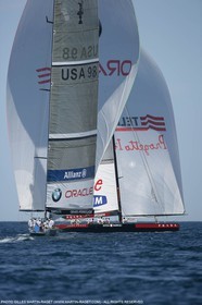 14 05 2007-Valencia (Spain)- 32nd America's Cup - Louis Vuitton Cup - Semi-final - Day 1 - BMW ORACLE racing