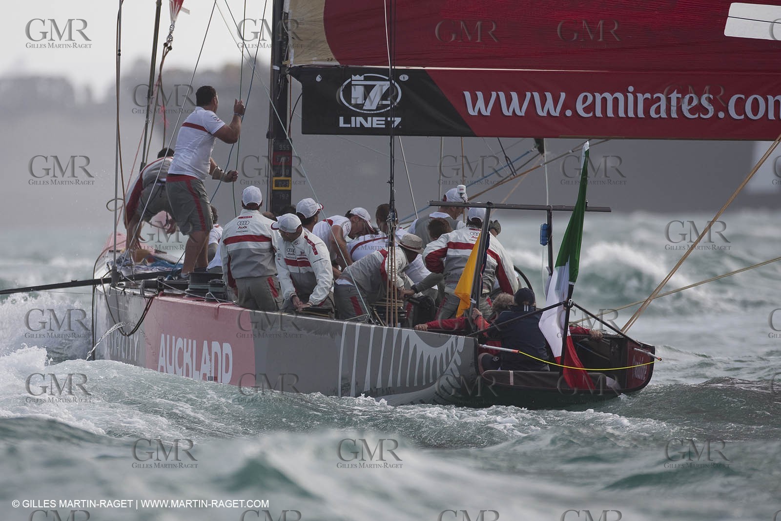 05 02 2009 - Auckland (NZL) -  Louis Vuitton Pacific Series -  Racing Day 4 - Round Robin 2