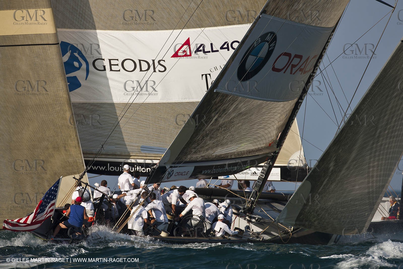 26 11 2010 - Dubai (UAE) - Dubai Louis Vuitton Trophy -1 2 final - BMW ORACLE Racing Vs All4One