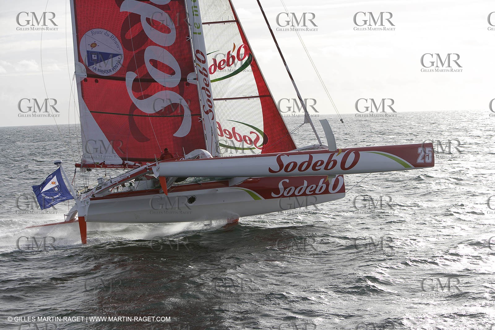 11 10 2008  -Lorient (FRA)  -  Multis Orma - Sodebo (Thomas Coville) - Route du Rhum 2006 training