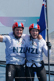 08 08 2024, Marseille (FRA), Paris 2024 Olympic Games, Sailing, Race Day 11