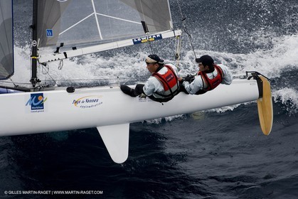 26 04 2007 - Semaine Olympique Française 2007 - Hyères - Jour 5 - Team France - Tornado - BESSON-JARLEGAN