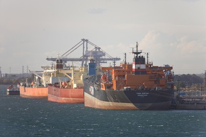 03 10 2008 - Fos   mer (FRA, 13) - L'Hydroptère - Tentative de record de vitesse
