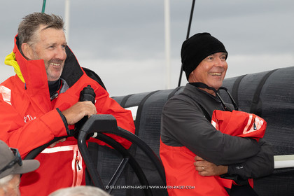 21 07 2025, Cowes (UK, IOW), Admiral's Cup 2025, Arrival Channel Racen Bouwe Bekking (Ran)
