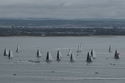 19 07 2025, Cowes (UK, IOW), Admiral's Cup 2025, Channel Race Start