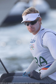 16 08 2016, Rio de Janeiro (BRA), 2016 Olympic Games, Sailing, Laser Medal Race, JB Bernaz