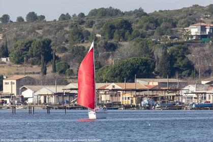 28 01 2016, Sète (FRA,34), Cruising on Thau Basin, Bouzigue