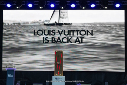 19 10 2024, Barcelona (ESP), Louis Vuitton 37th America's Cup, Final Match, Race Day 6 , Prizegiving