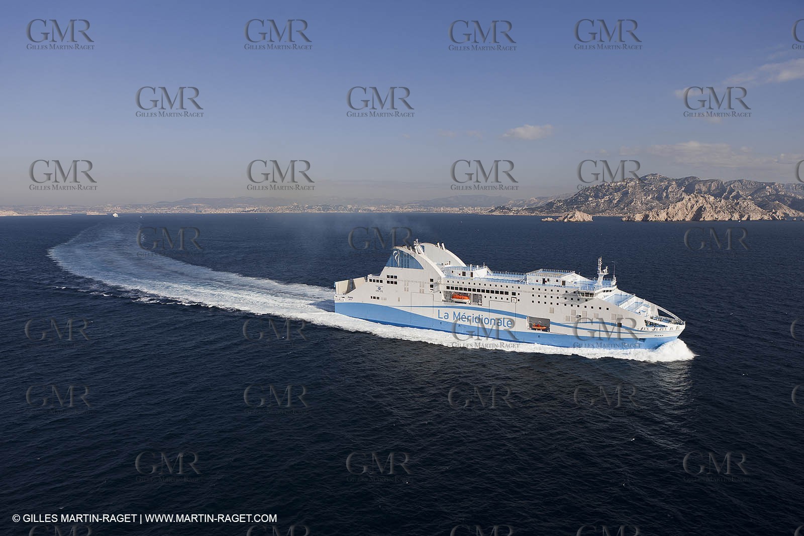 14 01 2012 - Marseille (FRA,13) - La Meridionale shipping company - the Piana off Marseille and the Calanques