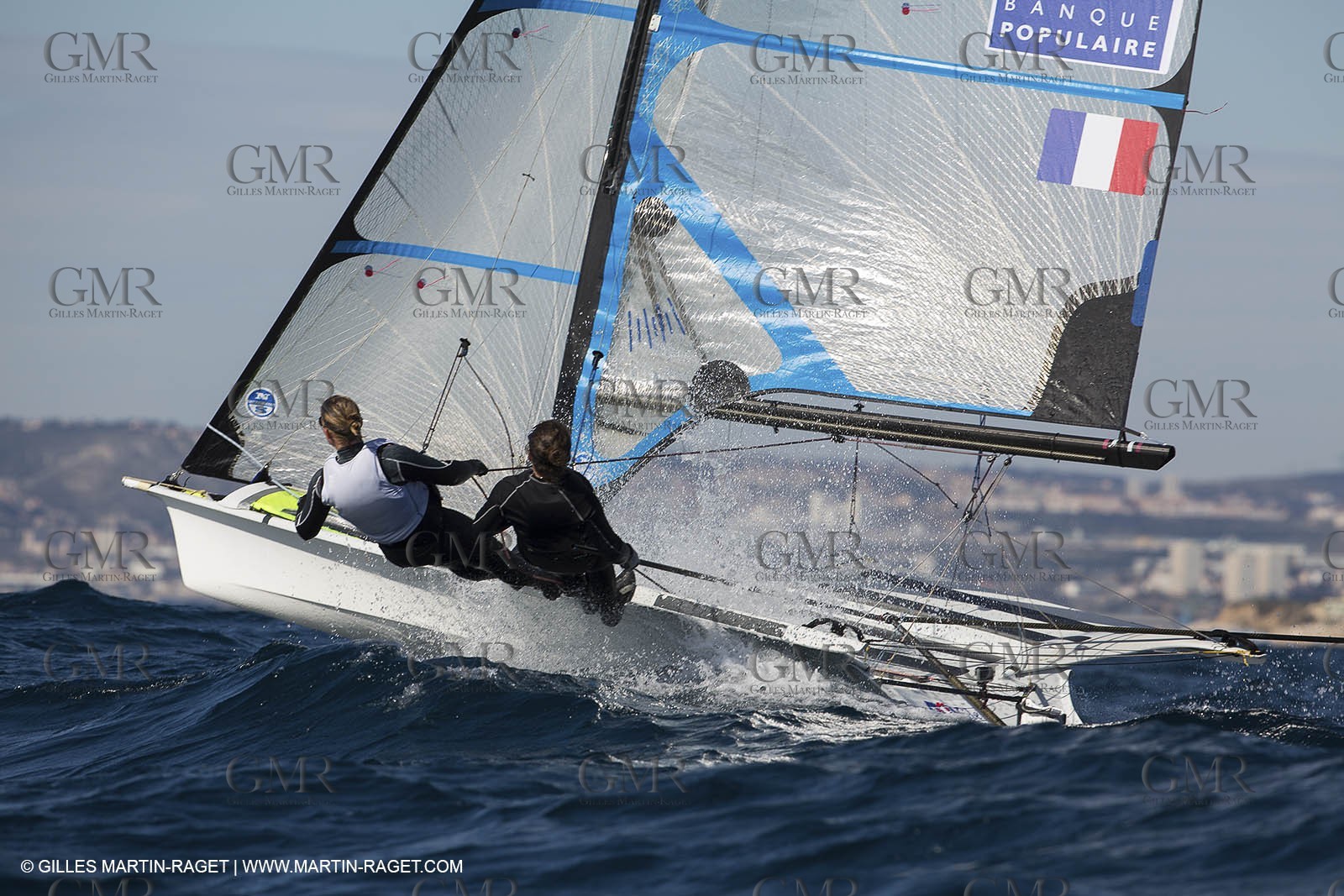 21 03 2013 - Marseille (FRA,13) - 49er FX test