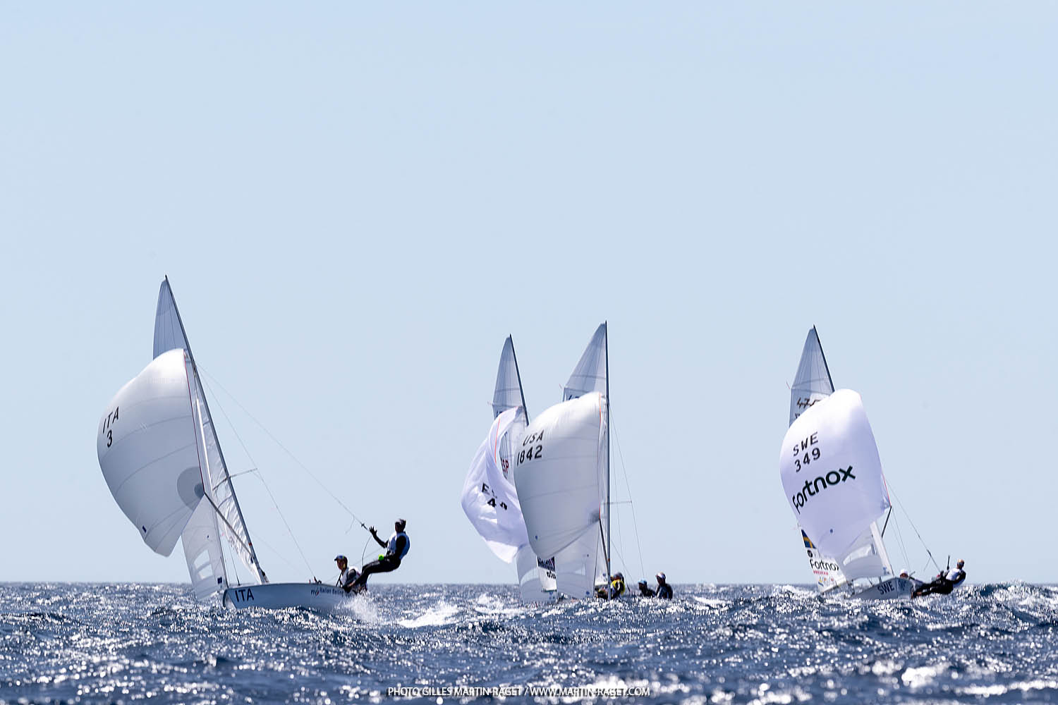 13 07 2023, Marseille (FRA) Paris 2024 Olympic Games Sailing Test Event, Day 5