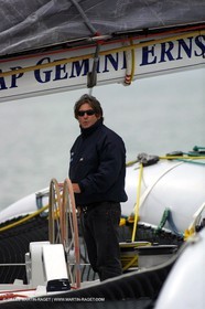 Géronimo - départ Trophée Jules Verne 2001 - Brest