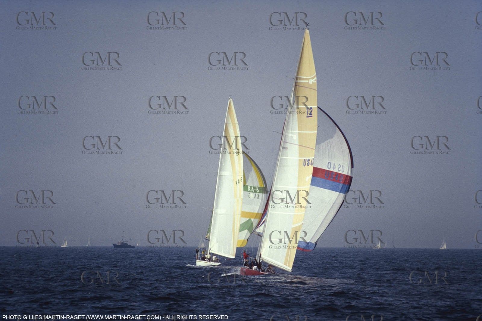 25th America's Cup, Newport (RI, USA) - Australia II Vs Liberty