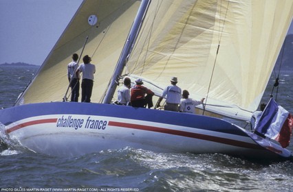 Sailing, Yacht Racing, 26th America's Cup Fremantle 1987, Challenge France