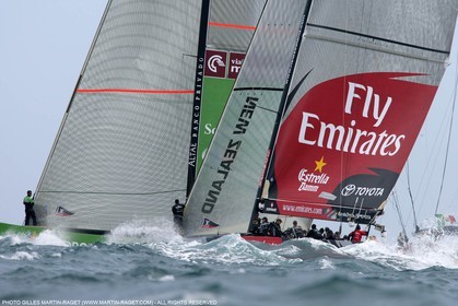23 05 2007-Valencia (Spain)- 32nd America's Cup - Louis Vuitton Cup - Semi-final - Day 8