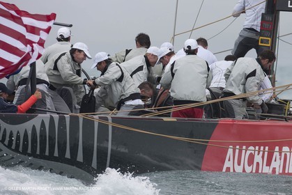 09 02 2009 - Auckland (NZL) - Louis Vuitton Pacific Series - Racing Day 9 - Round Robin 2