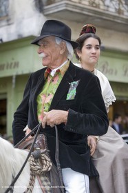 Arlésiennes en costume - Fête des Gardians - Arles