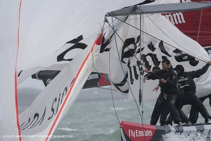 14 02 2009 - Auckland (NZL) -  Louis Vuitton Pacific Series -  Racing Day 14 - Challenger final