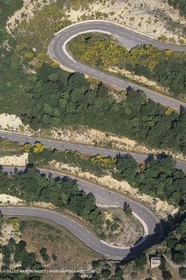 France, Provence, Pays d'Aubagne, collines de Marcel Pagnol, Col de l'Espigoulier