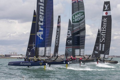 25 07 2015, Portsmouth (GBR), 35th America's Cup, Louis Vuitton America's Cup World Series Portsmouth 2015, Race Day 1