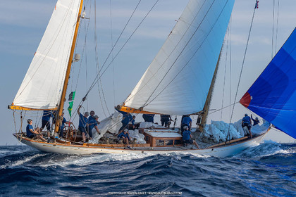 02 10 2023, Saint-Tropez (FRA,83), Les Voiles de Saint-Tropez 2023, RAce Day 2