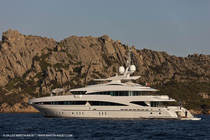 18 08 2011 - La Maddalena (ITA, Sardinia) - Motor yacht Inception