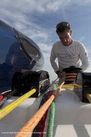 05 07 2012 - New York (USA) - Ocean Krys Race - Speed runs in fornt of NY city