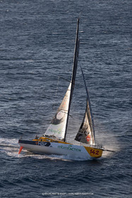 27 08 2021, Marseille (FRA), Transat Jacques Vabre 2021, Class 40, HBF-Reforest'Action (Kito de Pavant, Gwen Gbick)