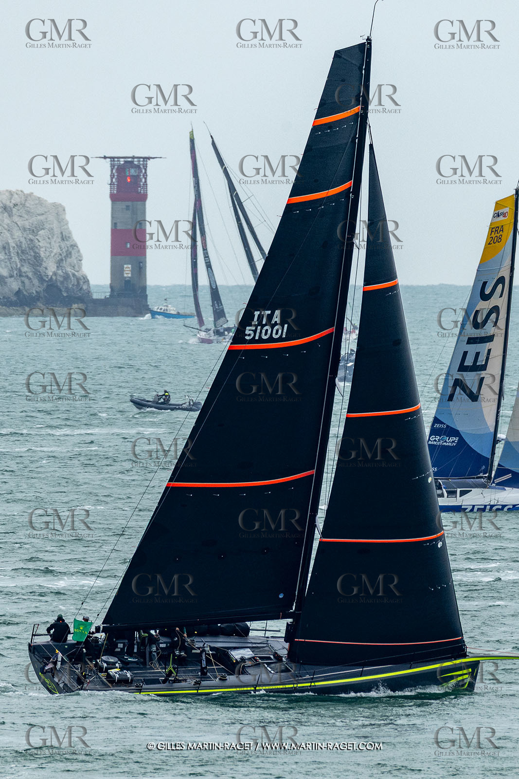 26 07 2025, Cowes (UK, IOW), Admiral's Cup 2025, Rolex Fastnet Race start,