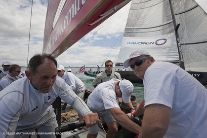 29 01 2009 - Auckland (NZL) - Louis Vuitton Pacific Series - BMW ORACLE Racing - Training