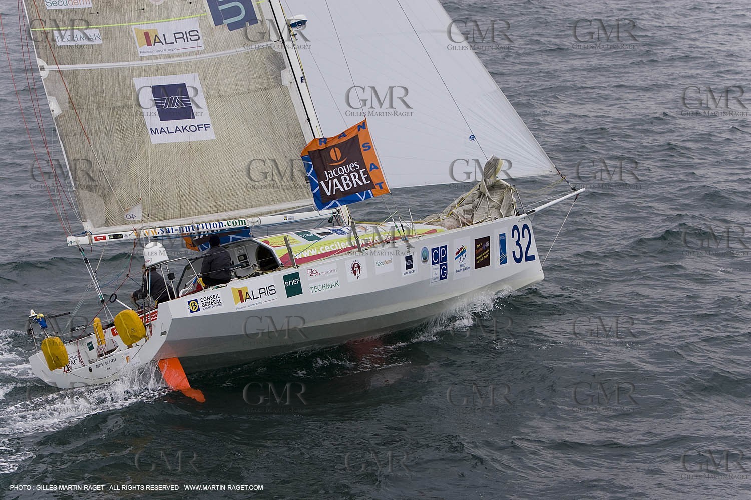 03 10 2007 - Le Havre (FRA,76) - Transat Jacques Vabre 2007 -Class 40 start