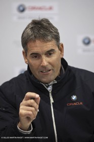 19 01 2010 - Valencia (ESP) - 33rd America's Cup - BMW ORACLE Racing - Valencia Training - Sail 3 - International press visit base - Russell Coutts