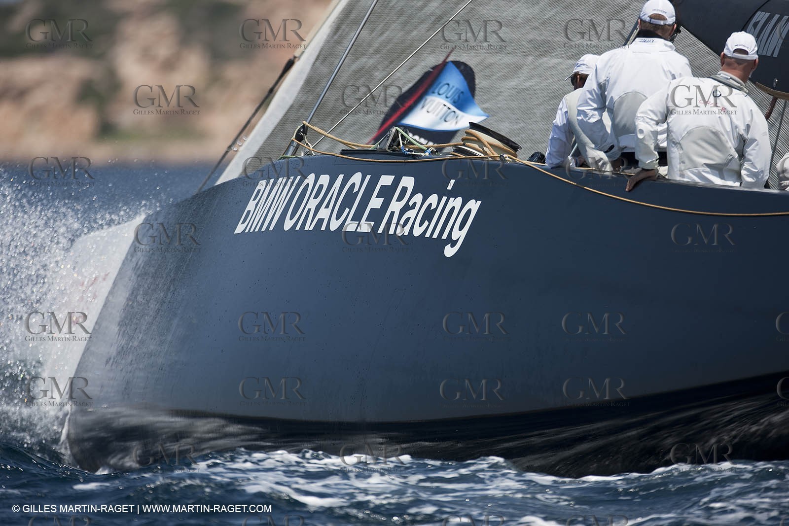 19 05 2010 - La Maddalena (ITA, Sardinia) Louis Vuitton Trophy - BMW ORACLE Racing - Training
