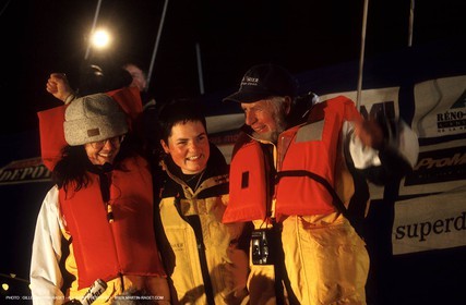 Vendée Globe 2000 - Arrival - Ellen MacArthur - Second