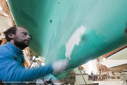 13 03 2010 - La Ciotat (FRA,13) - Mariska - finitions au Charpentiers Réunis