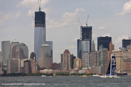 03 07 2012 - New York (USA, NY) -Krys Ocean Race prologuie - arrivée à New York