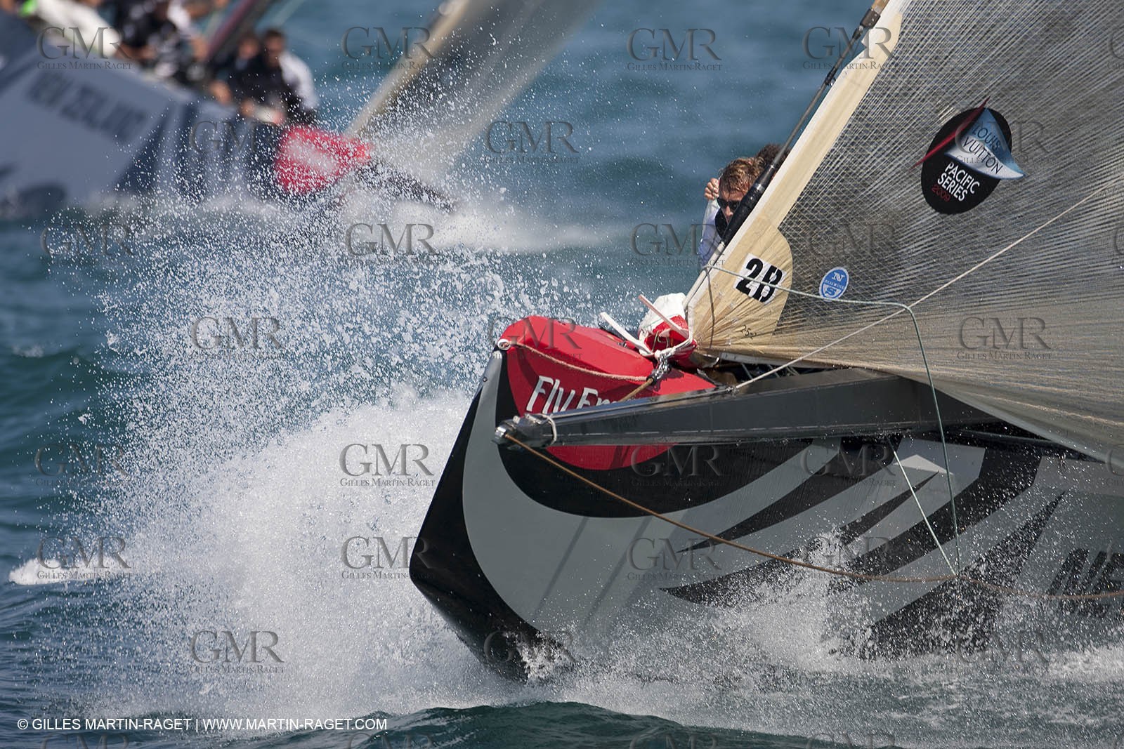 05 02 2009 - Auckland (NZL) -  Louis Vuitton Pacific Series -  Racing Day 4 - Round Robin 2