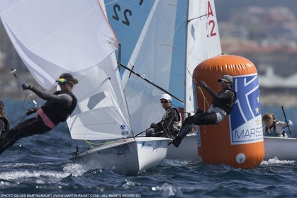 12 04 2015, Marseille (FRA), Yachting Club de la Pointe Rouge - Coupe Internationale de Printemps des 470, Final Day