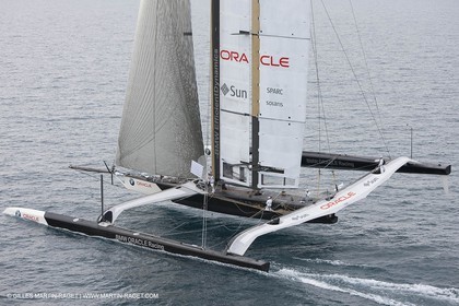 06 02 2010 - Valencia (ESP) - 33rd America's Cup - BMW ORACLE Racing - Last preparation day