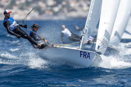 13 07 2023, Marseille (FRA) Paris 2024 Olympic Games Sailing Test Event, Day 5