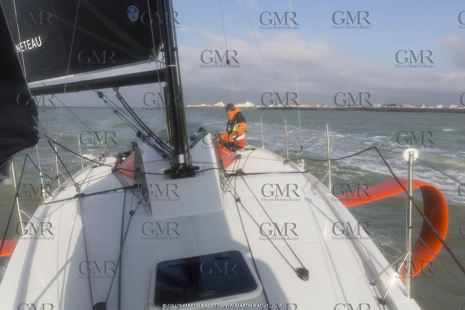 08 01 2018, Saint Gilles Croix de Vie (FRA,85), Chantier Beneteau, Figaro III