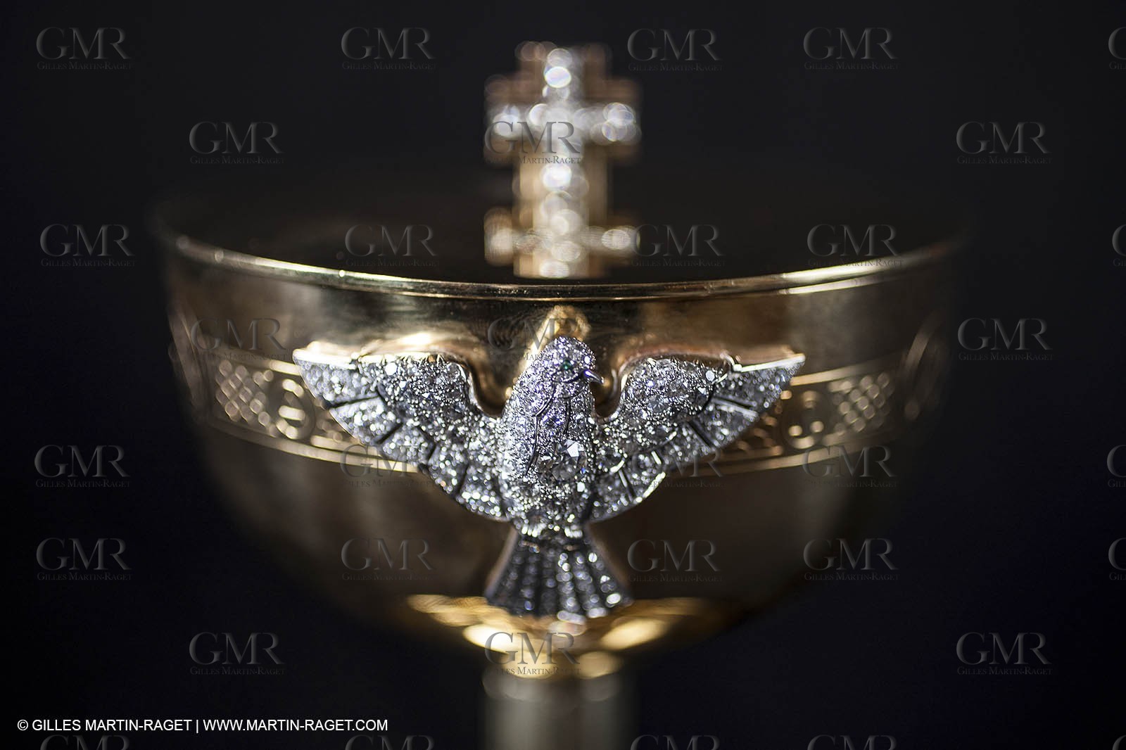 04 02 2013 - Marseille(FRA,13), Notre Dame de la Garde,liturgical silverware