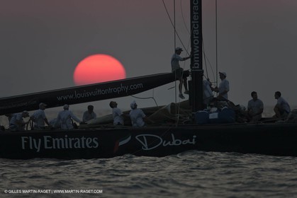 14 11 2010 - Dubai (UAE) - Dubai Louis Vuitton Trophy -  BMW ORACLE Racing - Training - Race Day 1