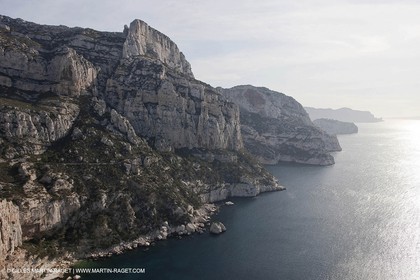 10 03 2009 - Marseille (FRA, 13) -Les  Calanques - La Grande Candelle