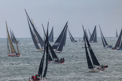 26 07 2025, Cowes (UK, IOW), Admiral's Cup 2025, Rolex Fastnet Race start,