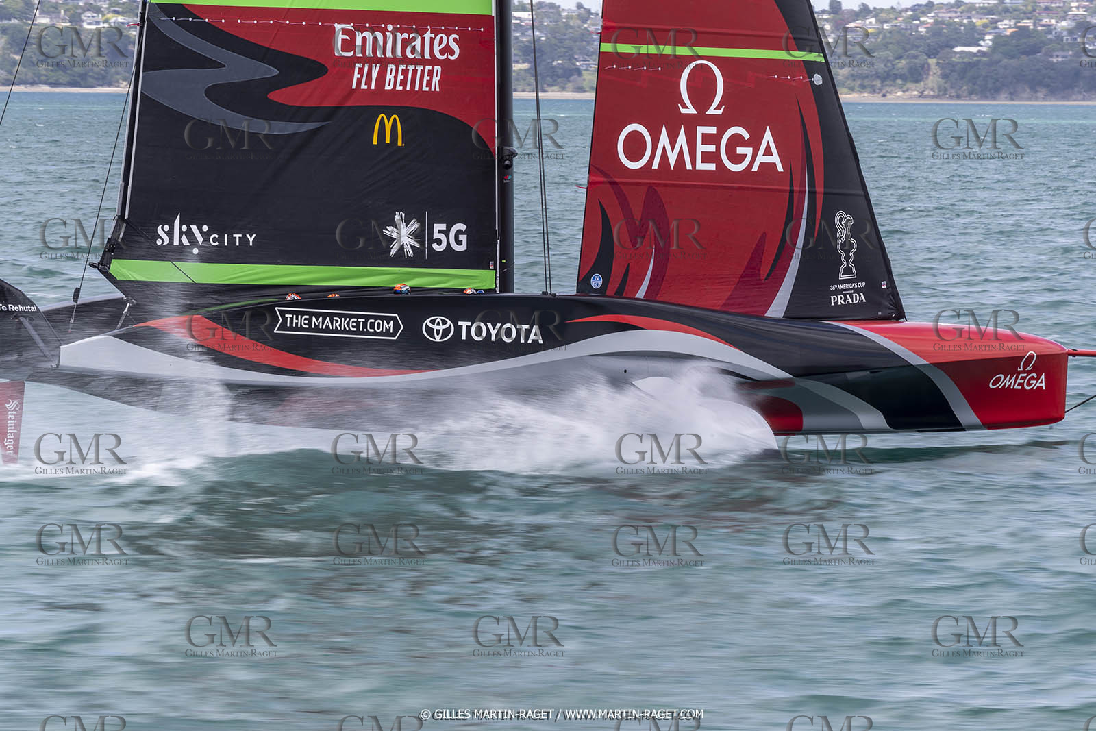 11 12 2020 - Auckland (NZL) - 36th America's Cup - Practice Sessions - Day 3 - Emirates Team New Zealand