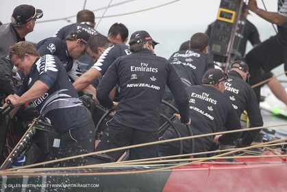 09 02 2009 - Auckland (NZL) -  Louis Vuitton Pacific Series -  Racing Day 9 - Round Robin 2